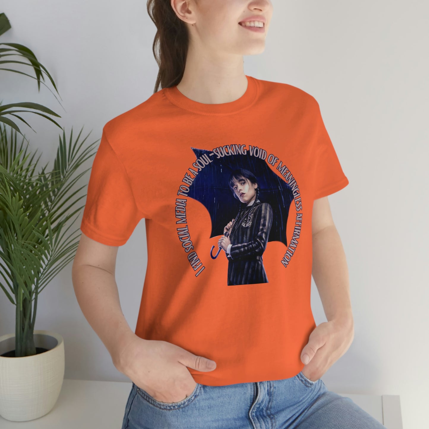 Wednesday Addams Shirt, Social Media TShirt, Wednesday Top