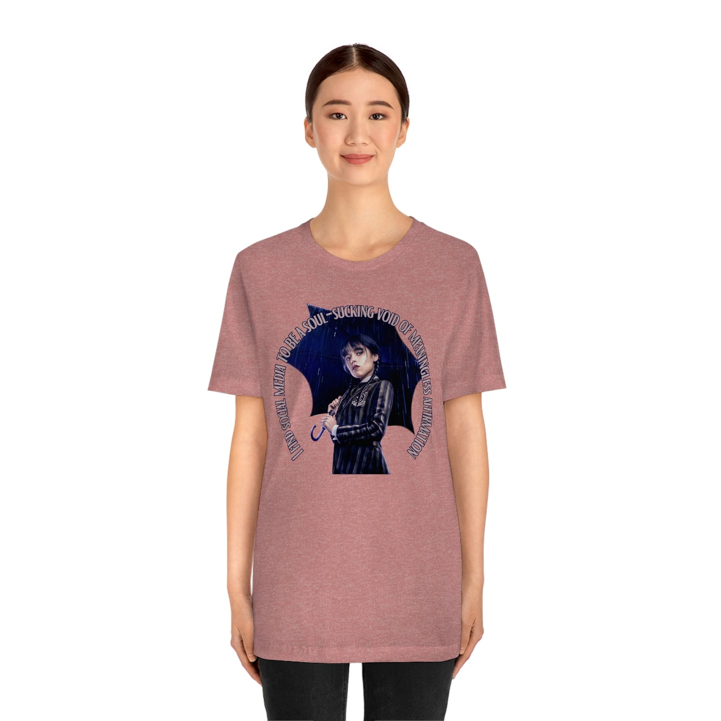 Wednesday Addams Shirt, Social Media TShirt, Wednesday Top