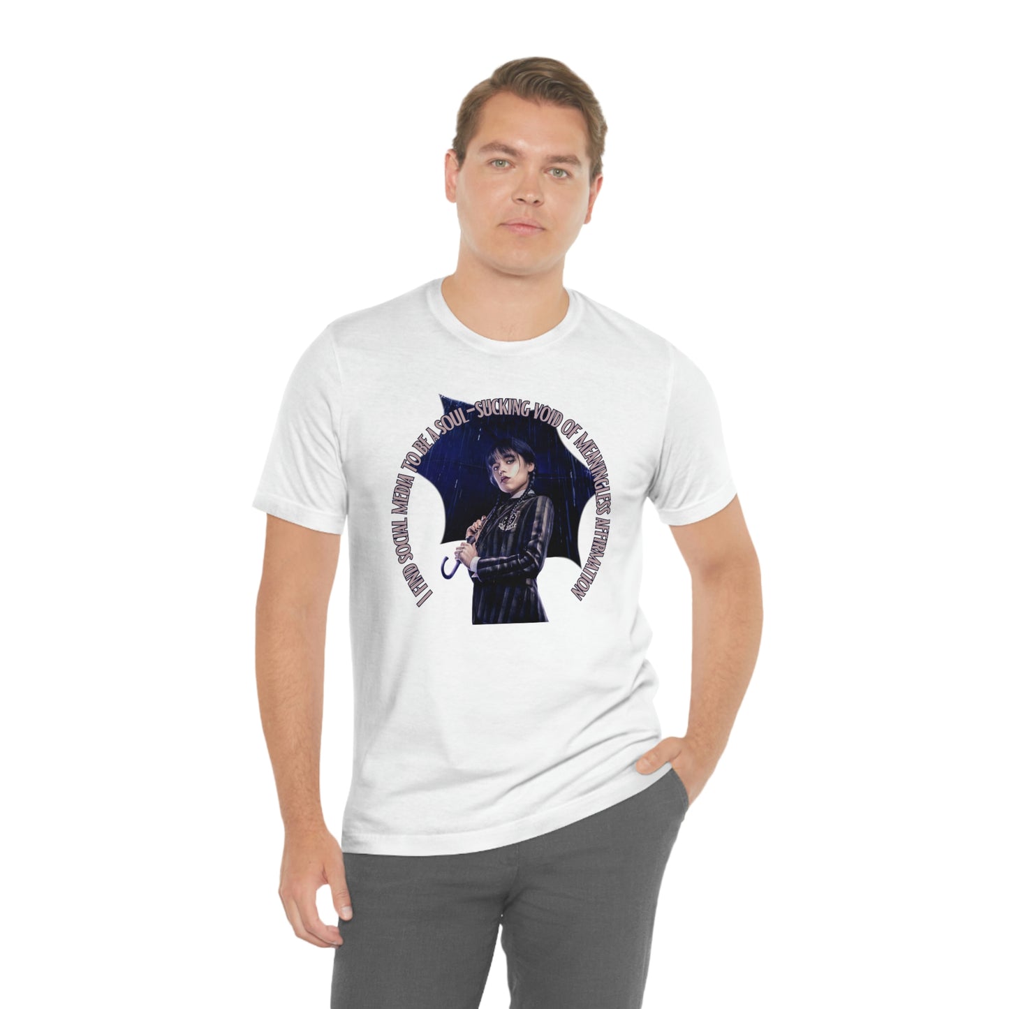 Wednesday Addams Shirt, Social Media TShirt, Wednesday Top