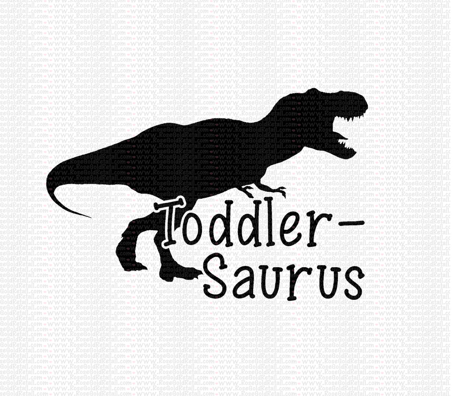 Toddler-Saurus - Dinosaur Screen Print